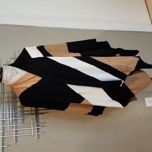 NWT Parish LA Cape Wrap Multi Color Stripe